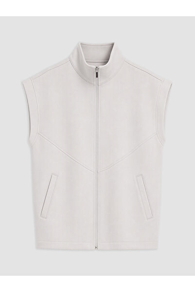 LC Waikiki Koor Sport Gray Plain Women's Vest with Nevavm Difference