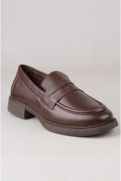 SEÇ KUNDURA Select d580 genuine leather men's shoe brown