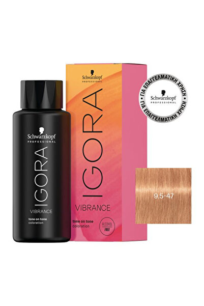 Schwarzkopf Igora Vibrance 9.5-47 Μπεζ Χάλκινο Τόνερ 60ml