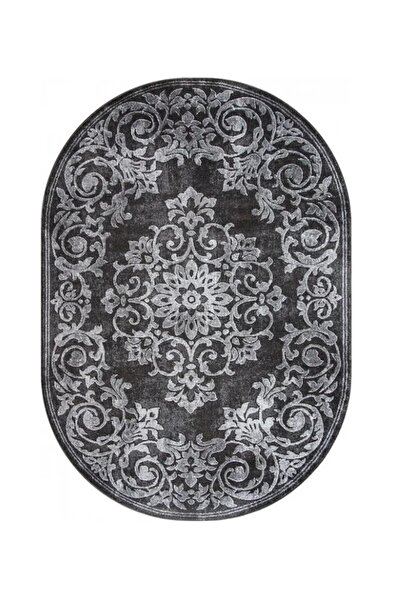 Talis Covor Oval, Mira, Gri, 80x150 cm, Delta 24016 196
