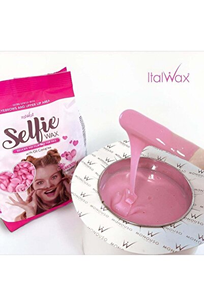 İTALWAX ايتال واكس سيلفي حبيبات شمع ساخن للوجه والحواجب وأعلى الشفاه – Selfie...