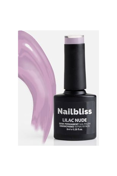 OEM Ημιμόνιμο Βερνίκι Νυχιών Nude Λιλά - 8ml