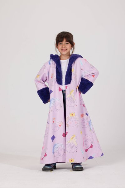 Obaha Fur with a Bright Color Print
