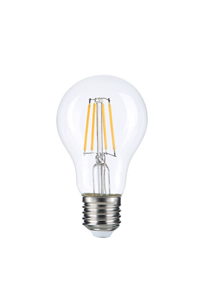 Generic Brand Λάμπα LED E27 A60 Νήματος 8 Βατ Θερμό Λευκό