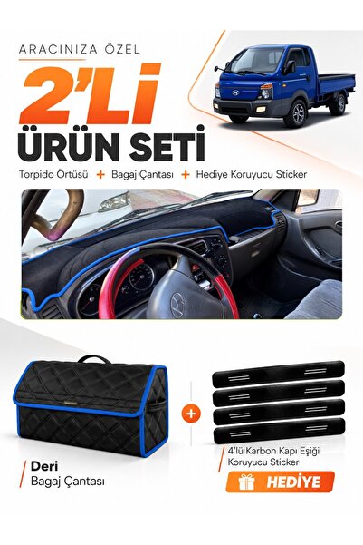 e-biz Hyundai Porter (2004-2019) Compatible Glove Box Cover + Leather Luggage...