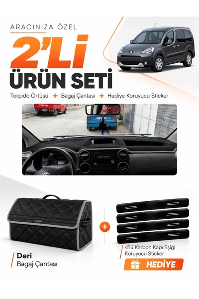 e-biz Peugeot Partner Screened Coverless (2010-2014) Compatible Glove Box Cov...