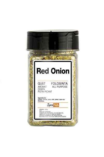 Spicehub Red Onion 100g SpiceHub, mix de condimente naturale cu ceapa pentru ...