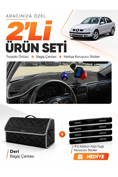 e-biz Seat Cordoba (1998-2001) Compatible Glove Box Cover + Leather Trunk Bag...
