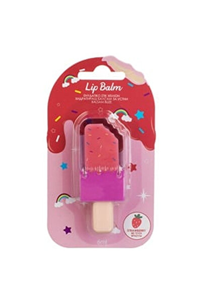 OEM Παιδικό lip gloss με γεύση φράουλα και ροζ παγωτό 6ml