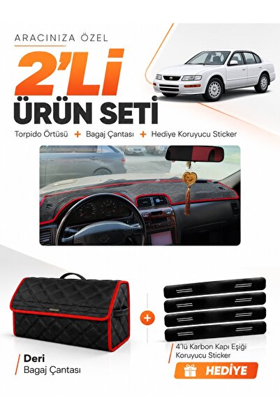 e-biz Nissan Maxima A32 (1994-1999) Compatible Torpedo Cover + Leather Trunk ...
