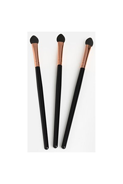 OEM Eyeshadow Brush with Sponge 13.5cm - 3pcs