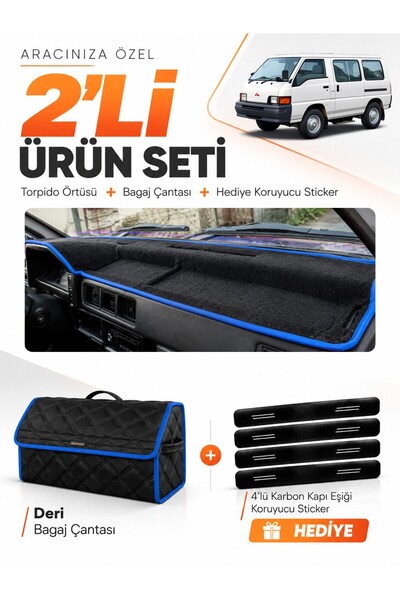 e-biz Mitsubishi L300 (1986-1999) Compatible Torpedo Cover + Leather Luggage ...