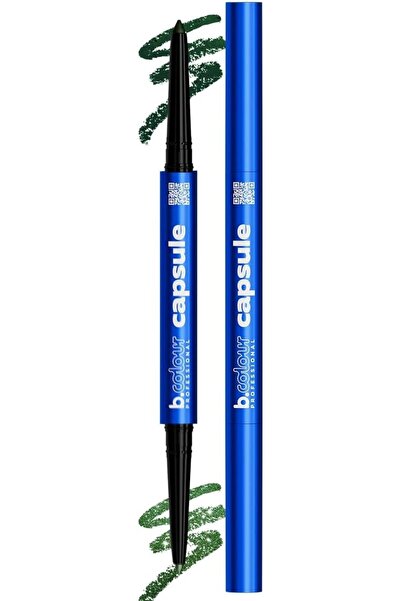 7DAYS B.Colour Pro Capsule Smoky Eye Pencil & Shimmer 2In1 / 03 Inspired Gree...