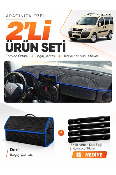 e-biz Fiat Doblo Airbagged Small Screen (2007-2015) Compatible Glove Box Cove...