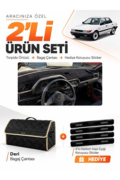 e-biz Mitsubishi Lancer (1987-1991) Compatible Torpedo Cover + Leather Trunk ...