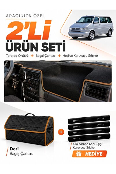 e-biz Volkswagen Transporter T4 (1990-2003) Compatible Dashboard Cover + Leat...
