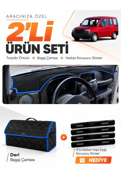 e-biz Fiat Doblo (2000-2008) Small Screen Without Airbags Compatible Glove Bo...