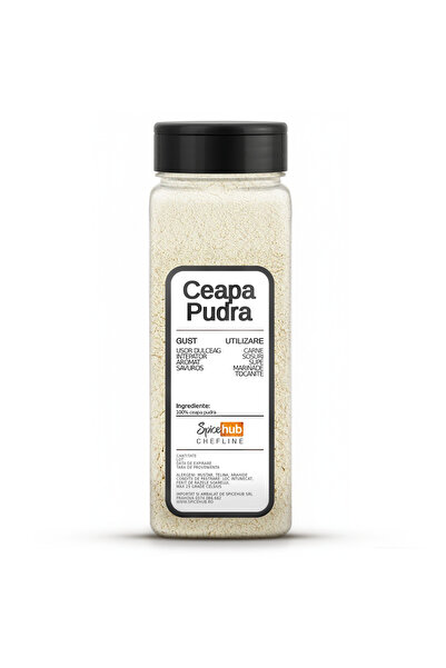 Spicehub Ceapa pudra 350g SpiceHub, condiment pentru supe, sosuri, burgeri, c...
