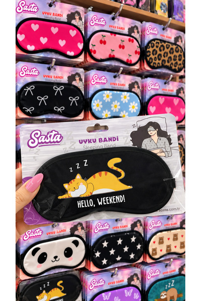 Kokoş Sleeping Band with Cat Figure