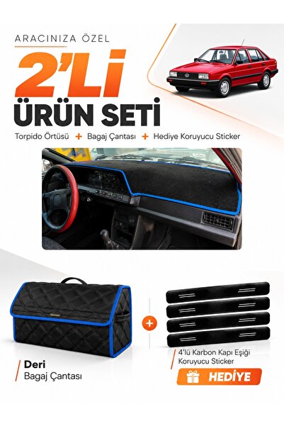 e-biz Volkswagen Passat B2 (1980-1988) Compatible Dashboard Cover + Leather T...