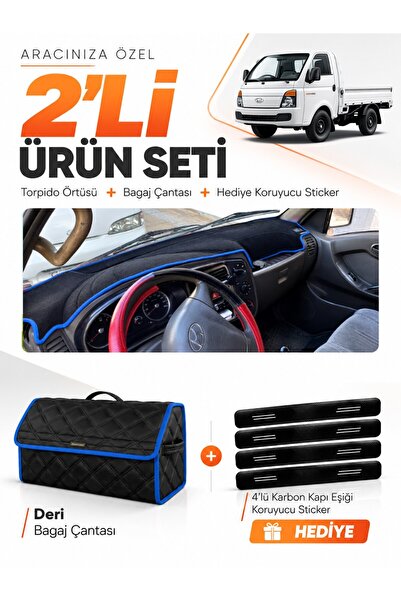 e-biz Hyundai H100 (2004-2019) Compatible Torpedo Cover + Leather Luggage Bag...