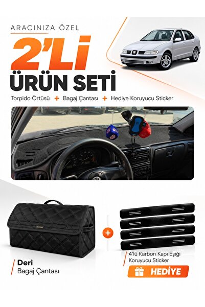 e-biz Seat Cordoba (1998-2001) Compatible Glove Box Cover + Leather Trunk Bag...
