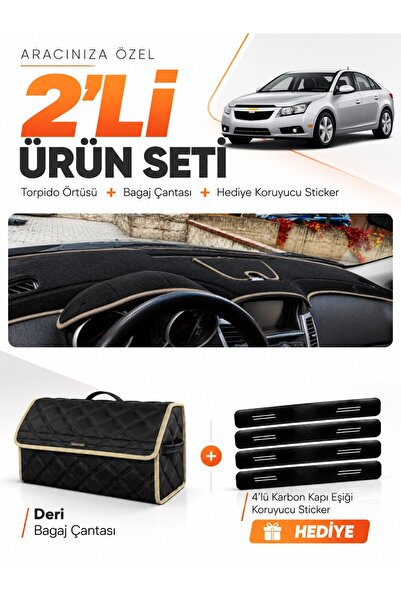 e-biz Chevrolet Cruze J300 Makyajsiz (2008-2011) Compatible Dashboard Cover +...