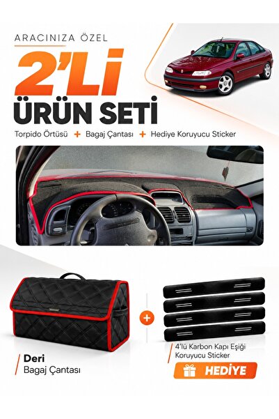 e-biz Renault Laguna 1 Airbagsiz (2000-2007) Compatible Glove Box Cover + Lea...