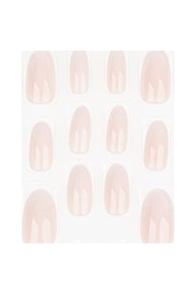 OEM False Nail Set with Shadow Glue - 12pcs