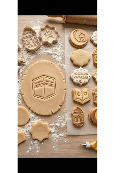 piyodesing Religious Shaped Cookie Mold Cookie Cutter Stamp