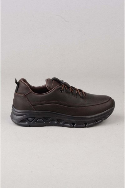 SEÇ KUNDURA Seç Z1067 Genuine Leather Comfort Women's Shoes Brown