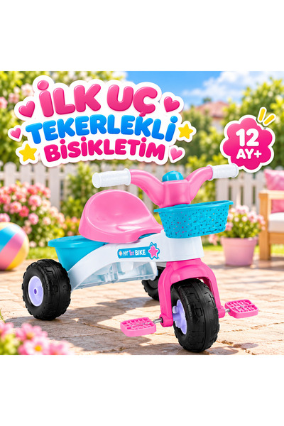 Golden Rainbow DOLU İlk 3 Tekerlekli Bisikletim