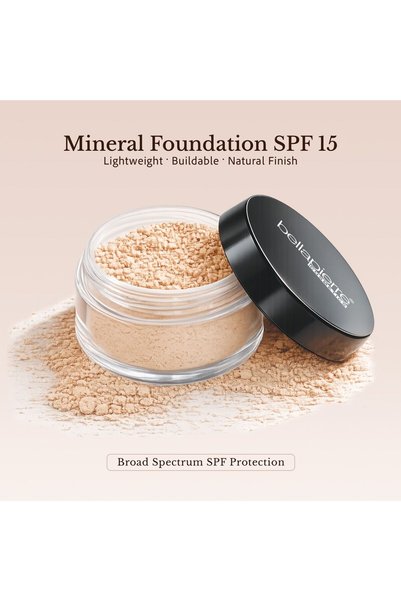 Bellapierre Cosmetics Fond de ten mineral SPF 15 - Porcelain (subton roz)