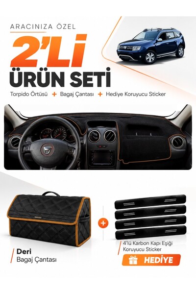 e-biz Daci̇a Duster 1St Generation Facelifted (2013-2017) Compatible Glove Bo...