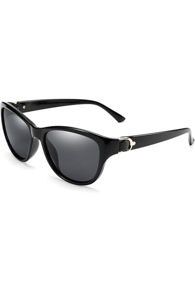 GENERAL FEISEDY Women Vintage Polarized Cateye Sunglasses UV400 Protection B2476