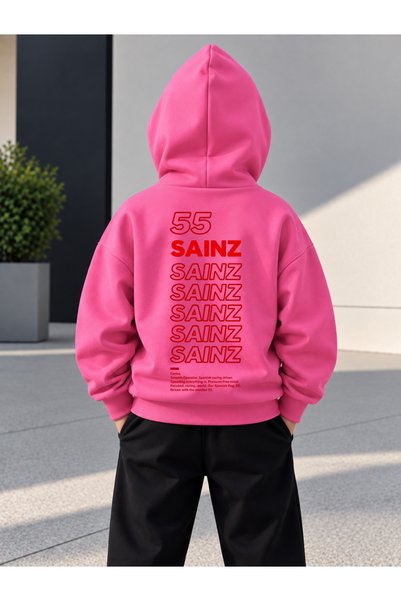 LORVEX Sweatshirt (Hooded) Boys' 3 Thread Raster Printed Winter Hoodie