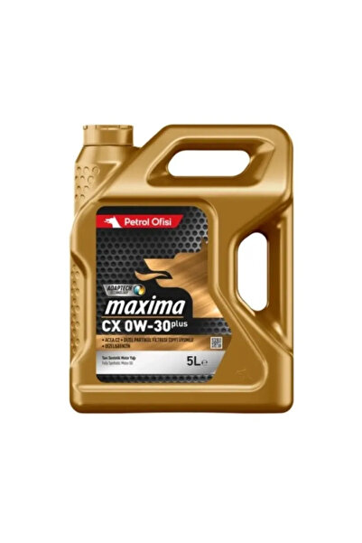Maxima CX 0W30 Plus 5L. - ORJİNAL ÜRÜN GARANTİSİ ÜY: 2026