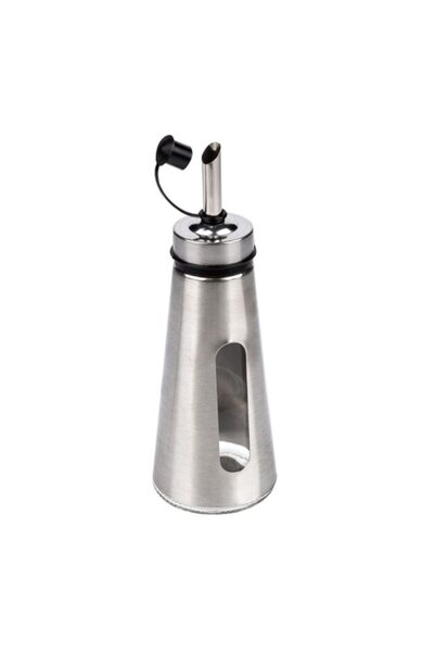 OEM Dozator de ulei/oțet, din metal/sticlă, capac din plastic, transparent, 1...