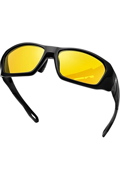 KANASTAL Polarized Wrap Around Sports Sunglasses UV400 Protection Men Women