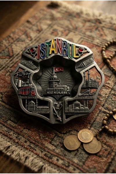 Generic Brand Istanbul Themed Decorative Ashtray