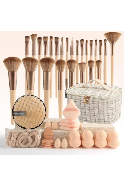 ALMEKAQUZ Professional Makeup Brush Set 44 Pieces, 25 Professional Makeup Bru...