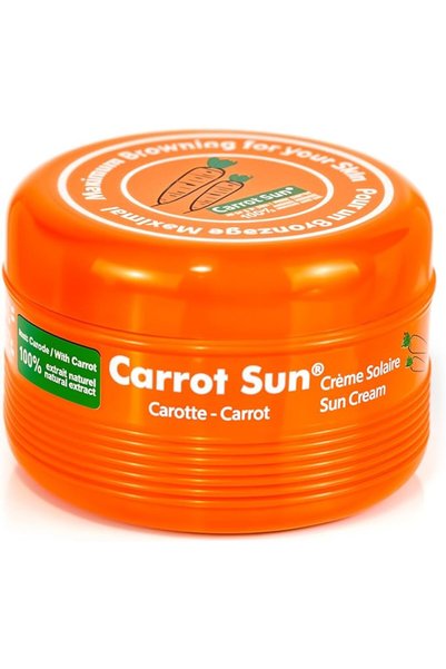 Carrot Sun مسرع التسمير - جل تسمير البشرة بالكاروتين 350 مل - كريم تسمير طبيع...