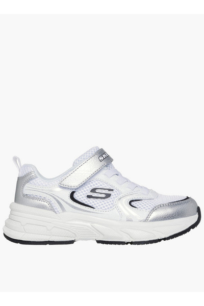 SKECHERS أحذية رياضية للبنات من RETRO-GRAPH ذات مشبك وحلقة