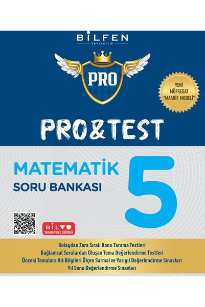 Bilfen Yayıncılık Bilfen 2027 5. Sınıf Matematik Pro&Test %100 MAARİF MÜFREDA...