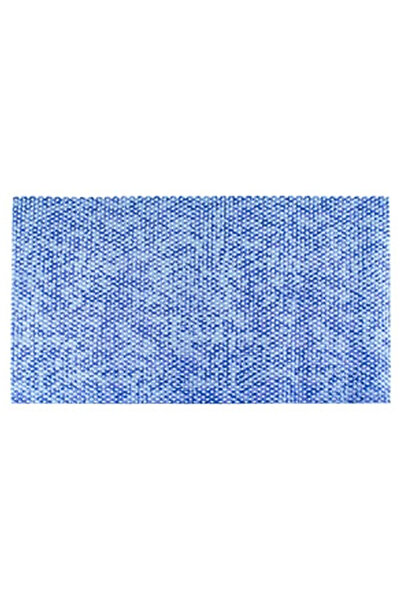 OEM Covoras Anti Alunecare pentru Baie Bleu 39x70cm