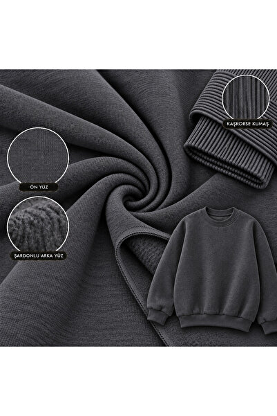 Genel Markalar Sweatshirt Dikim Paketi - 3 İplik Şardonlu (180x180) + Kaşkors...
