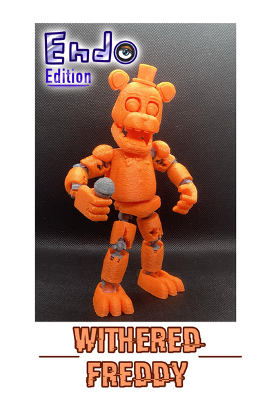 You Toys Withered Freddy FNAF Dummy 13 Eklemli Figür Oyuncak