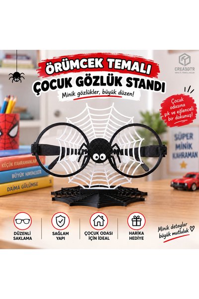 ÖRÜMCEK TEMALI ÇOCUK GÖZLÜK STANDI