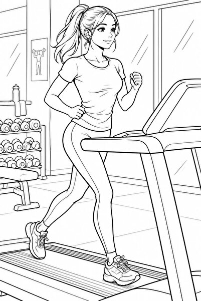COZY RELAXATION Cozy Fitness Gym. Descoperă noua carte de colorat pentru relaxare din colectia recent apărută pe piața din România.