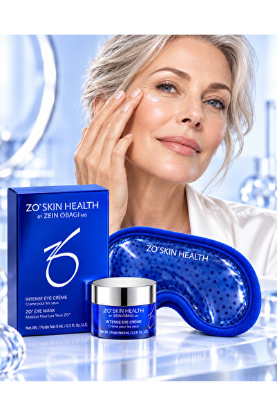 ZO Skin Health كريم مكثف للعين 8 مل + قناع العين ZO - مجموعة العناية بالعين ب...